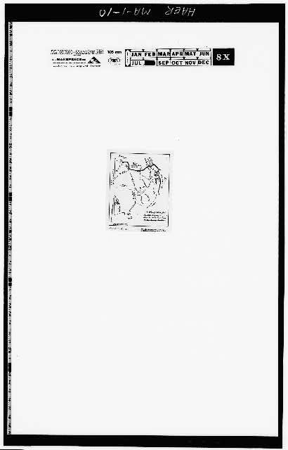 10. Photocopy of a drawing (original in the Collection of...