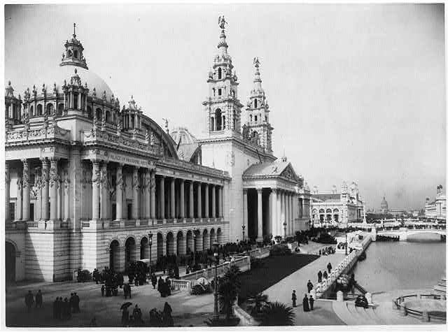 Palace of Mechanic Arts, World's Columbian Exposition,...