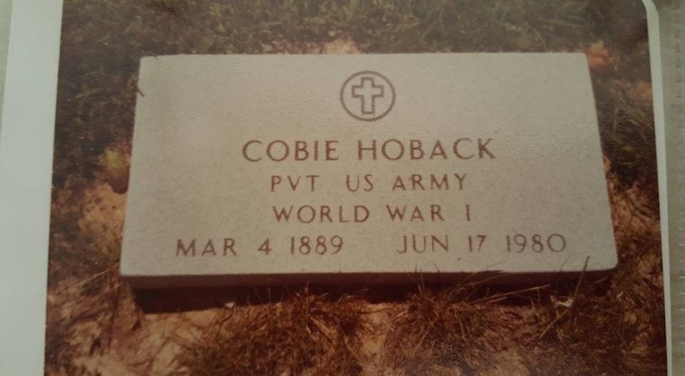 Cobie Charles Hoback gravesite