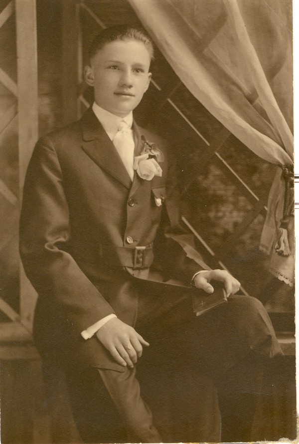 Oscar Robert Meyer confirmation 1919