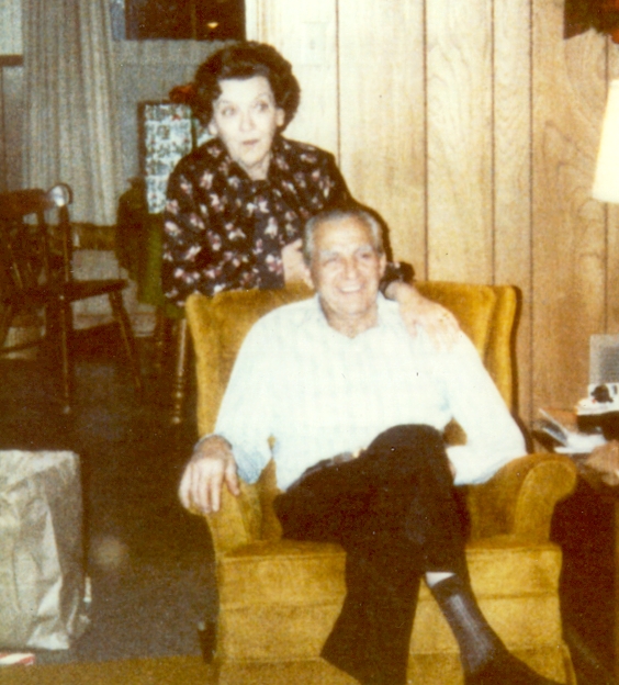 "Lonie" Leona Bivins (Only daughter of Marion and Lillie Bivins) and her husband Ruben Ellis White