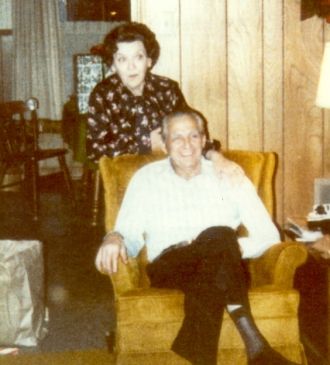 "Lonie" Leona Bivins (Only Daughter of Marion and Lillie Bivins) and Her Husband Ruben Ellis White