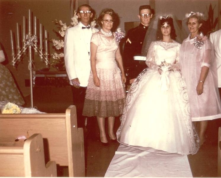 Frank & Virginia Comstock Wedding