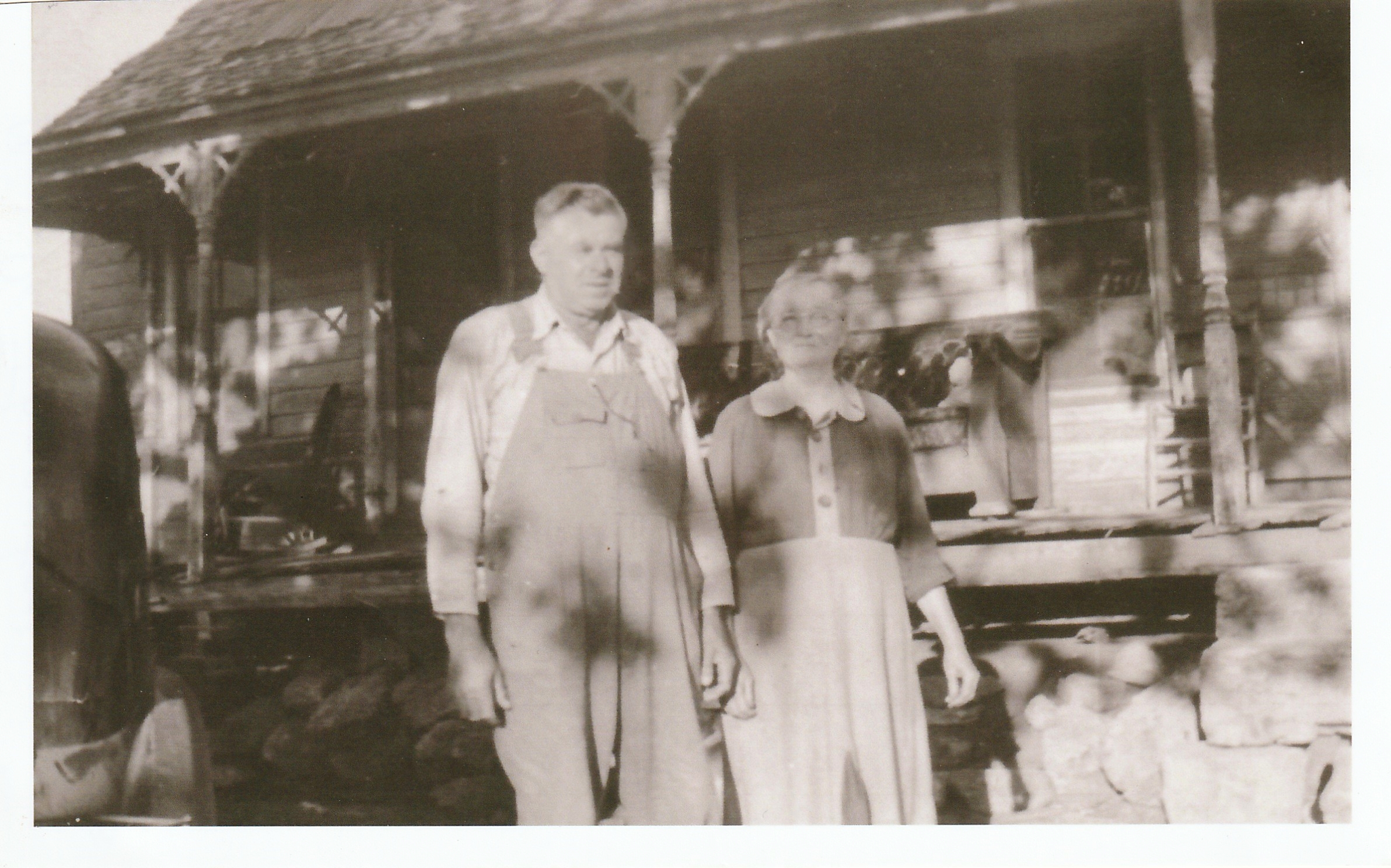 My Great, Great Grandparents: Lonnie Monroe Thornton and Mary Ellen Barker Thornton.  