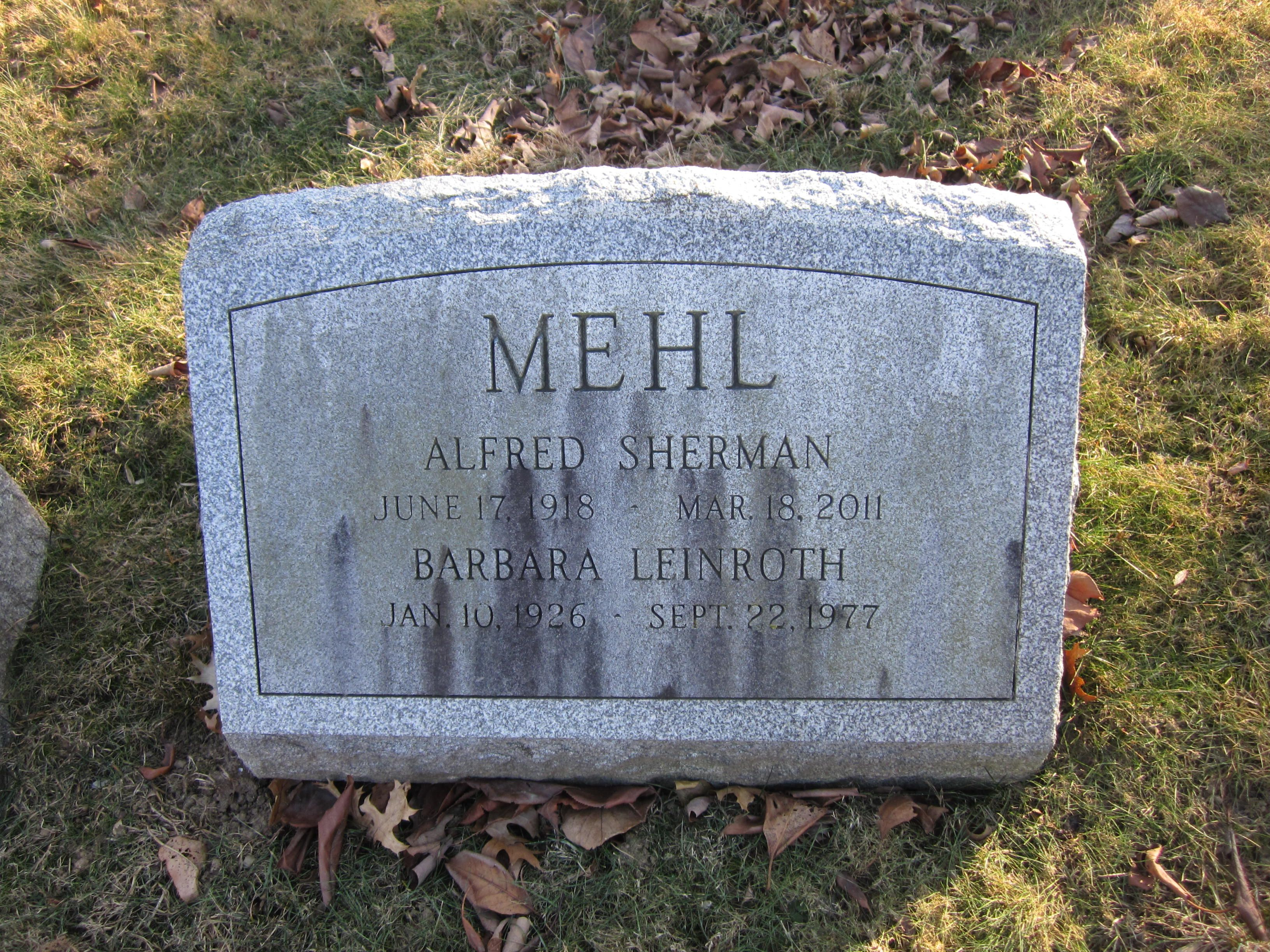 A. Sherman Mehl