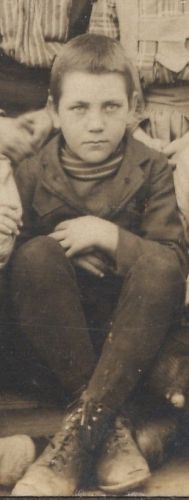 George Mays, school boy