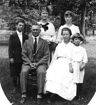 Family of Ellsworth & Gertrude Burch