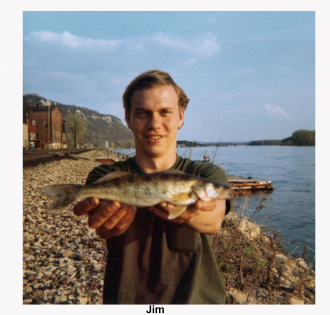 Jim loved fishing