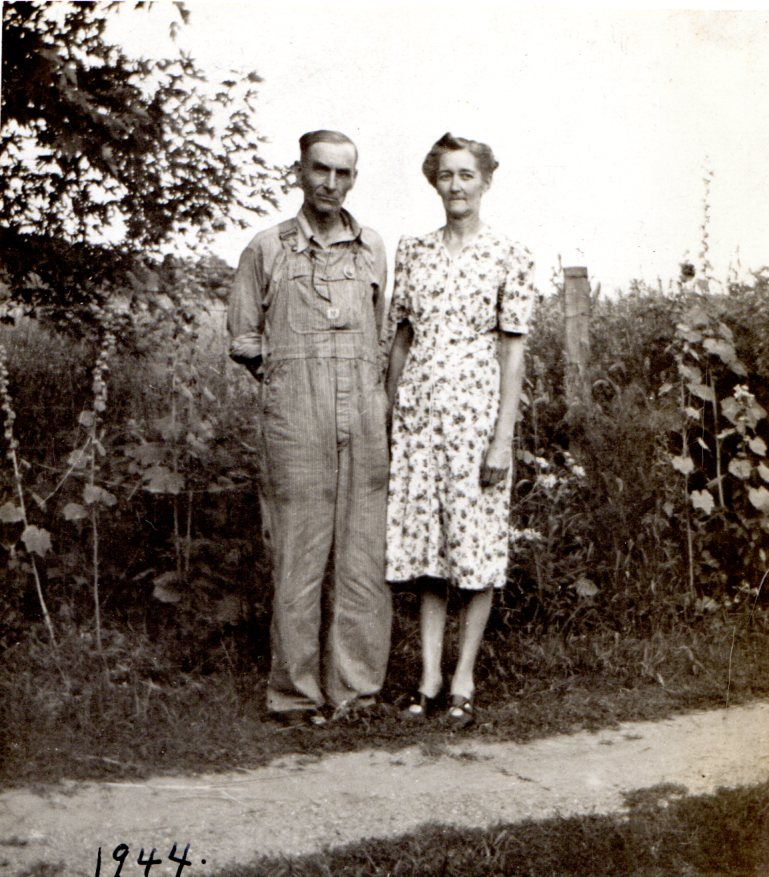 Jesse and Lura Roberts Been at their farm