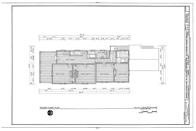 HABS GA,61-ATLA,50- (sheet 4 of 7) - Martin Luther King,...
