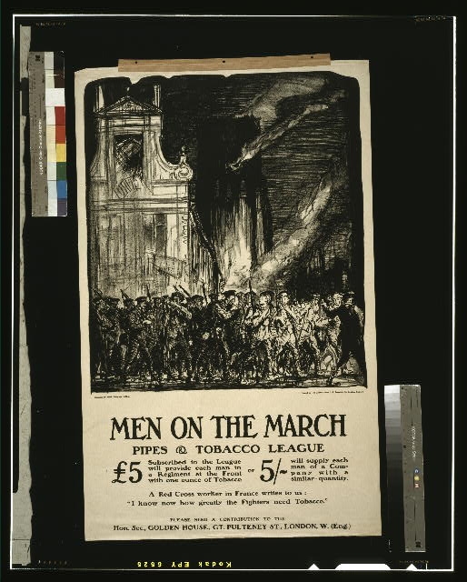 Men on the March Pipes & Tobacco League / designed by...