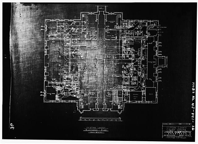 36. Photocopy of drawing (Location of original unknown)...