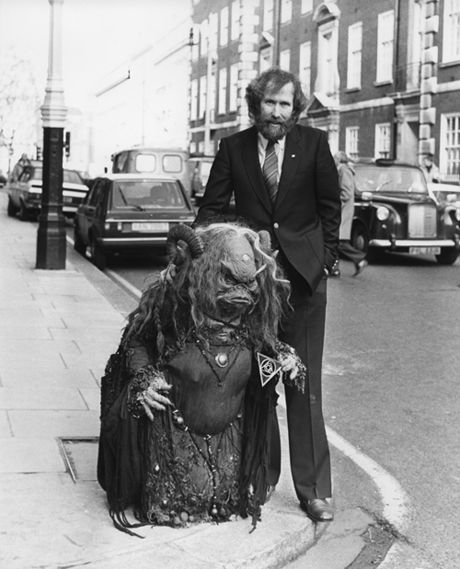 Jim Henson & Aughra from The Dark Crystal