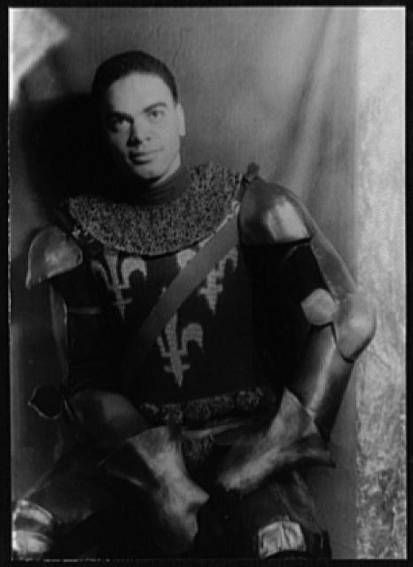 [Portrait of Earle Hyman, as Dunois in Shaw's St. Joan]