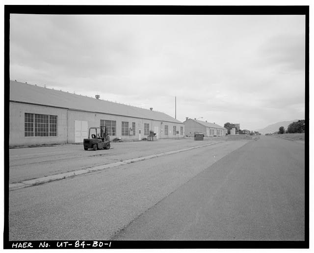 1. FRONT EAST SIDE LOOKING NORTH - Ogden Arsenal,...