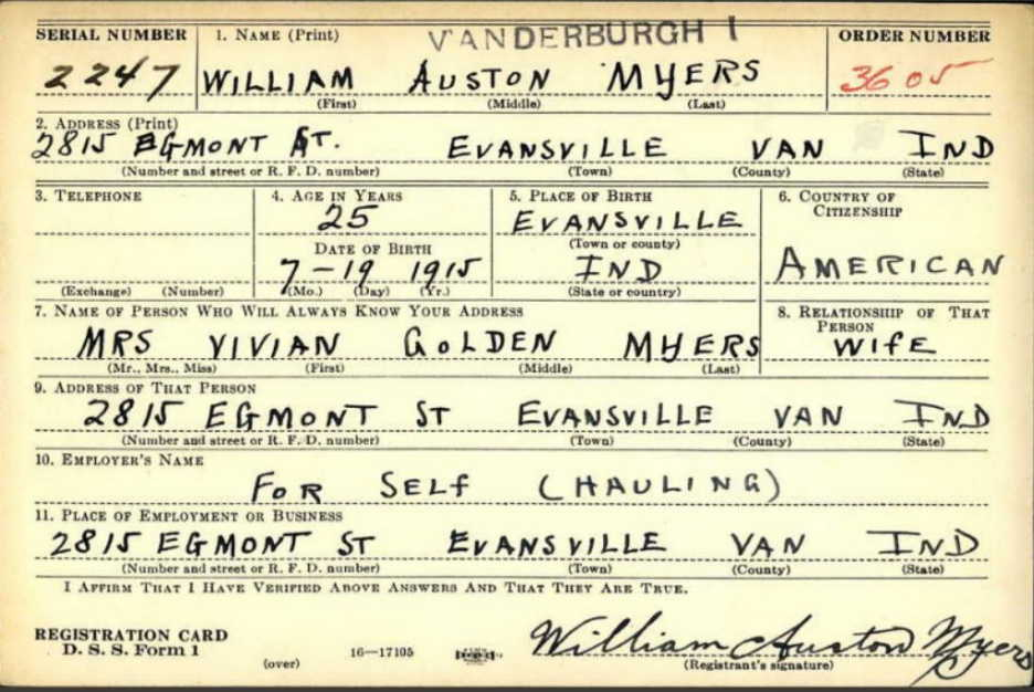 William Austin Myers