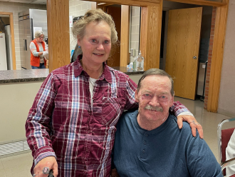 Cynthia Hasselstrom- mogard, Blair Hasselstrom sister and brother. Cynthia donated her baby brother Blair her kidney in 1975 when both his failed .