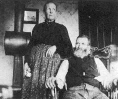 John & Mary McLean, 1890 SD