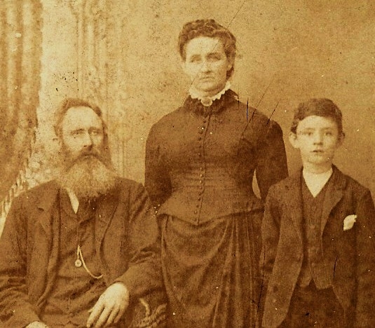 John and Sarah Withers, with their son