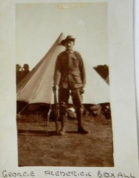 George Boxall Gallipoli Veteran 