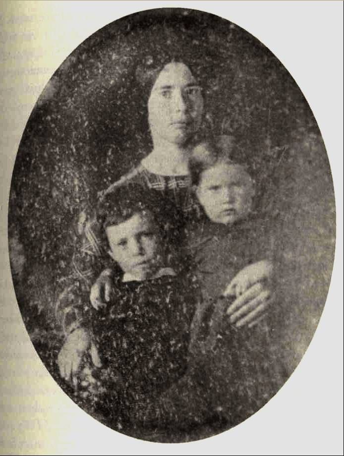 Roxana (Gaylord), Arthur, & Emily Hill, 1846