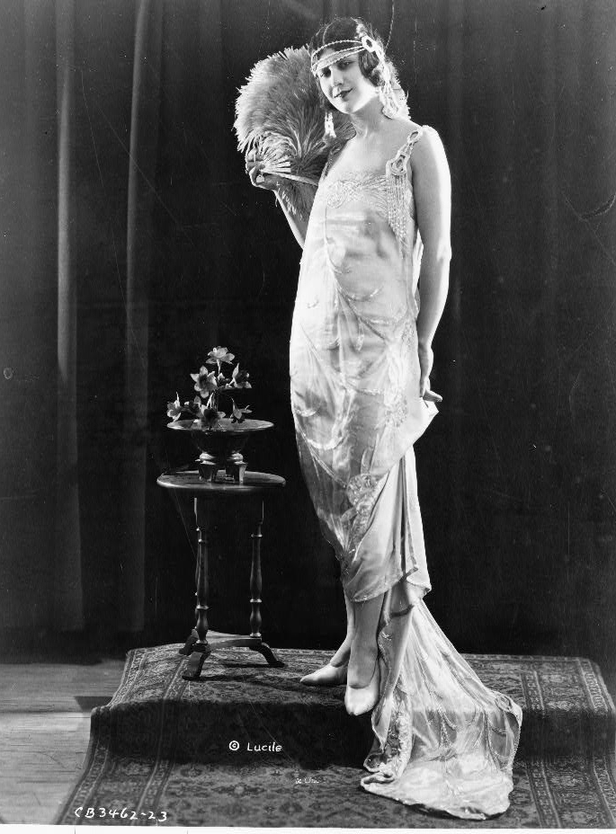 1921 Evening Gown by Lucile