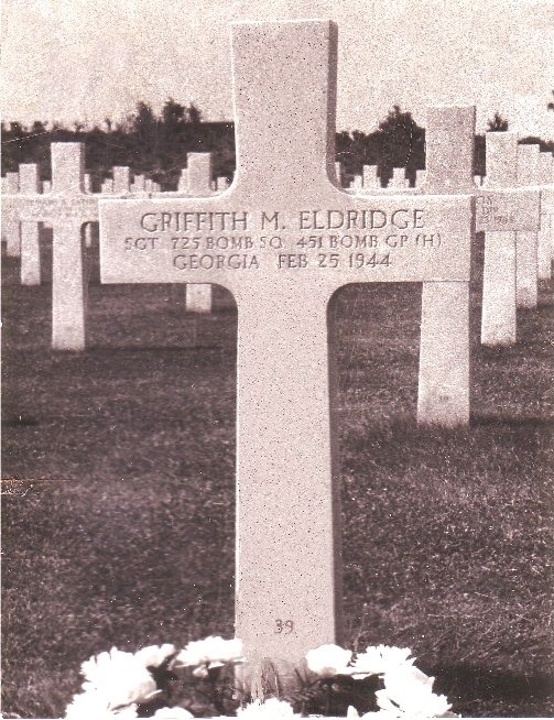 Griffith M Eldridge gravesite