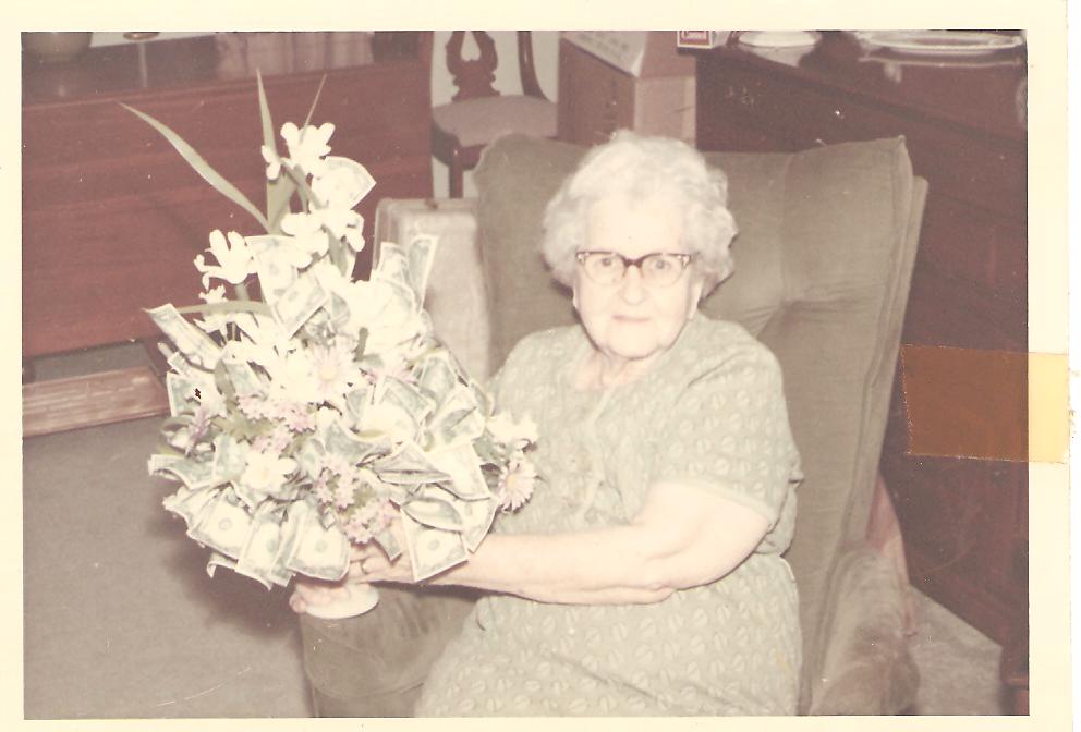 Grandma Mac with Money Tree