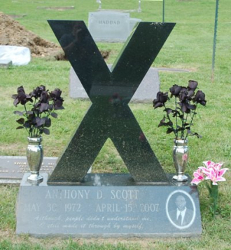 The Gravesite of Anthony D Scott