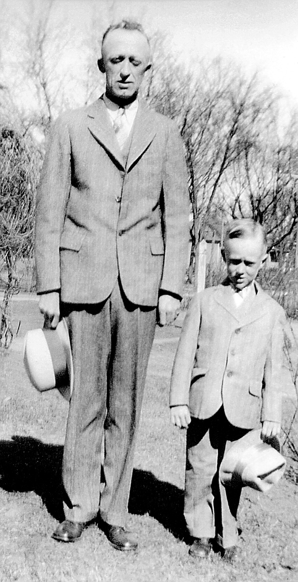 Uncle Walter Aldridge and Jack