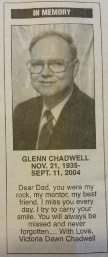Glenn Chadwell Memorium