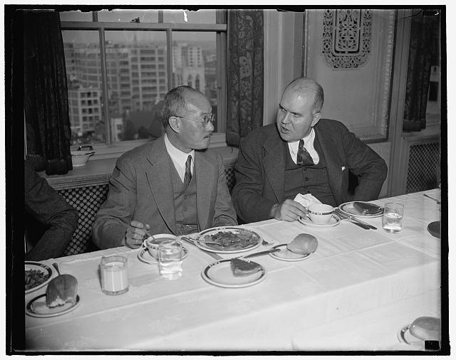 Chinese Ambassador luncheon guest of National Press Club....