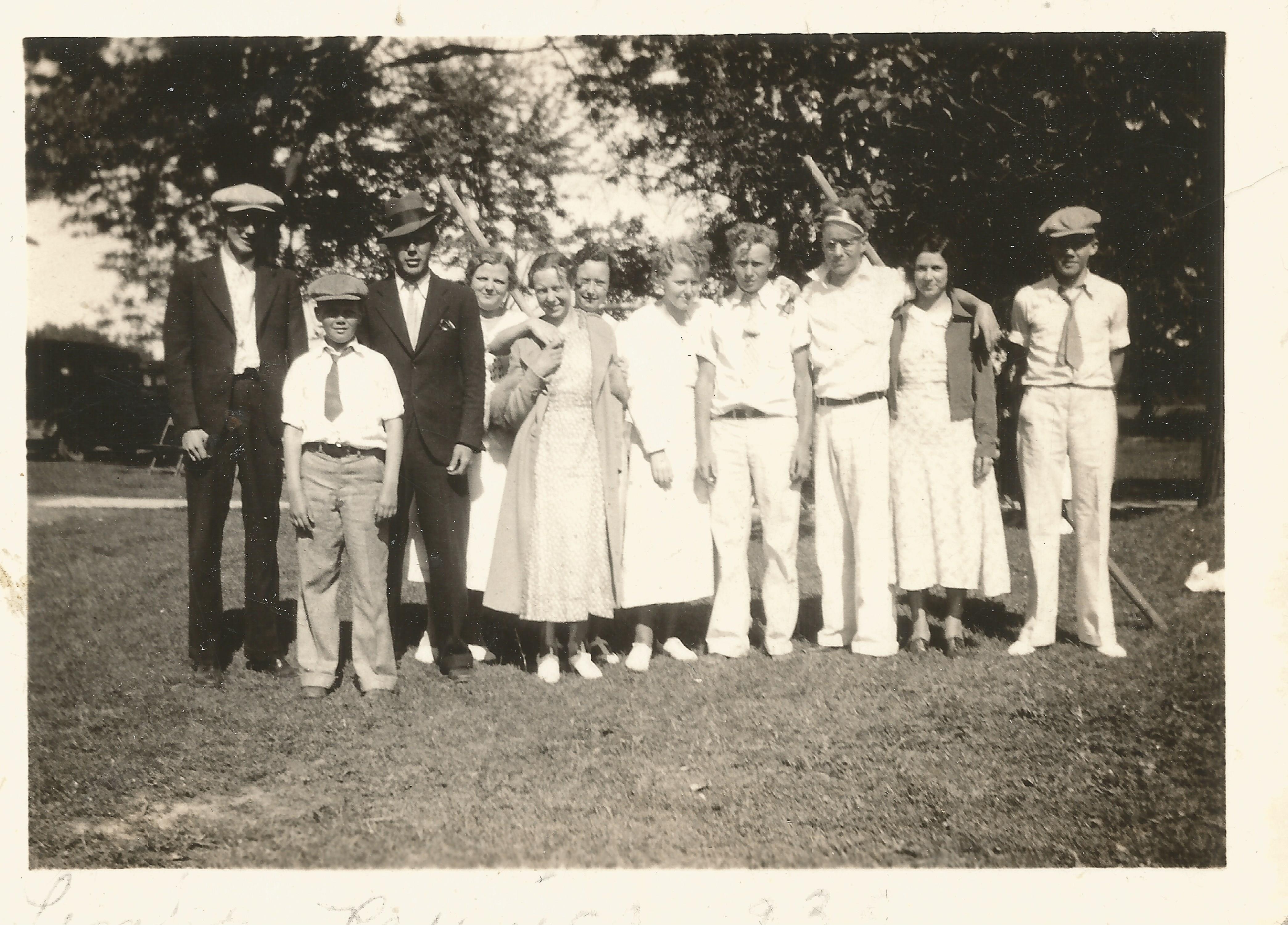 Walker family & friends,1934