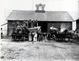 Henry Johnson Farm, August 1896