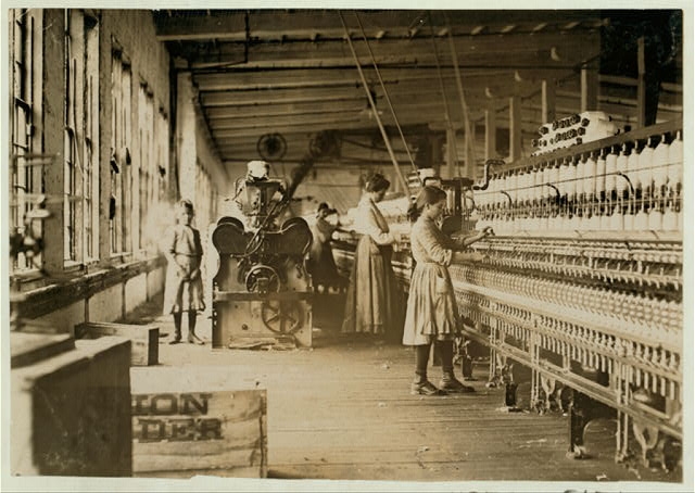 Two young spinners in Catawba Cotton Mills. Location:...