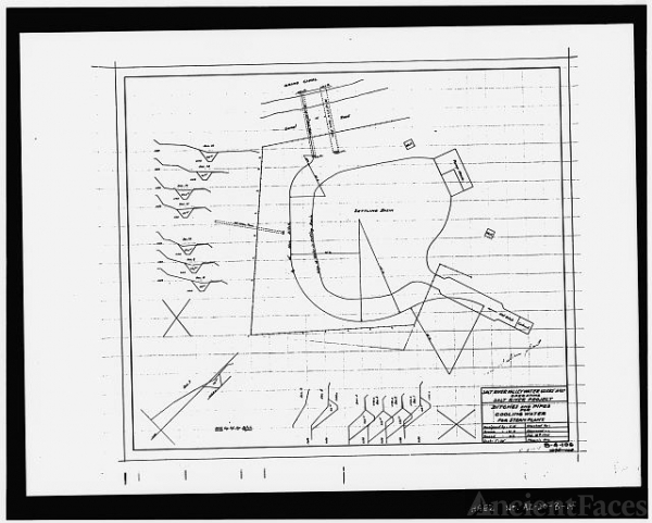 14. Photocopy of drawing (original in SRP Files and...