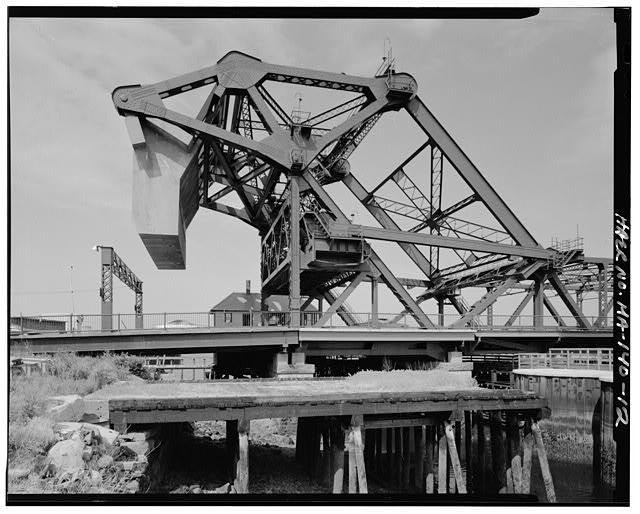 12. General view of south end of bridge showing portal,...