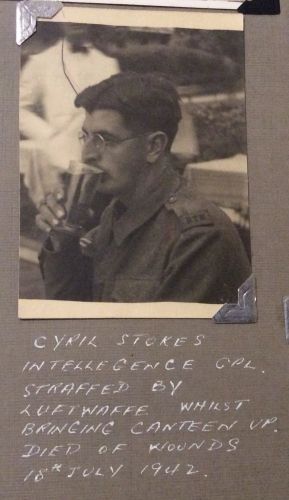 Corporal Cyril James Shirley Stokes