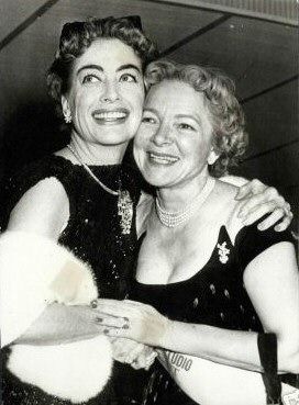 Helen Hayes and Joan Crawford