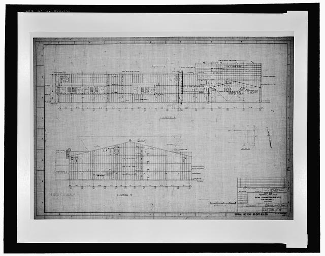 114. Back side technical facilities S.R. radar...