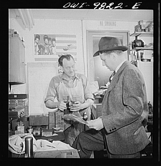 Passaic, New Jersey. Factory owner Carlson organized home...