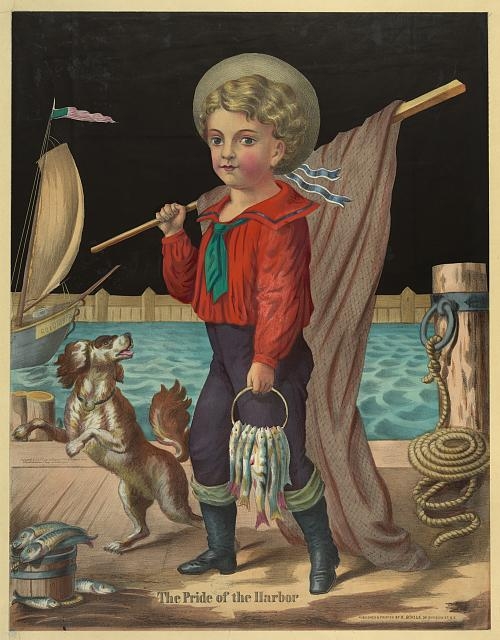 The pride of the harbor / H. Breul.