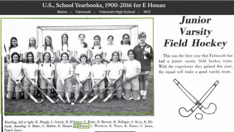 Ellen Maureen Honan-Curry--U.S., School Yearbooks, 1900-2016(1972)Junior Varsity Field Hockey