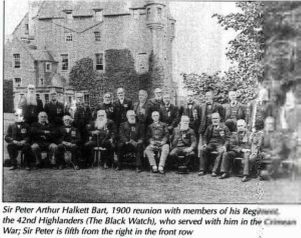 Sir Peter Arthur Halkett - military reunion