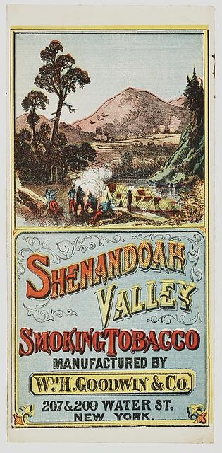 Shenandoah Valley smoking tobacco Manufactured by Wm. H....