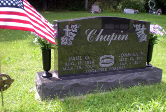 Paul O Chapin / Donelda M Chapin 