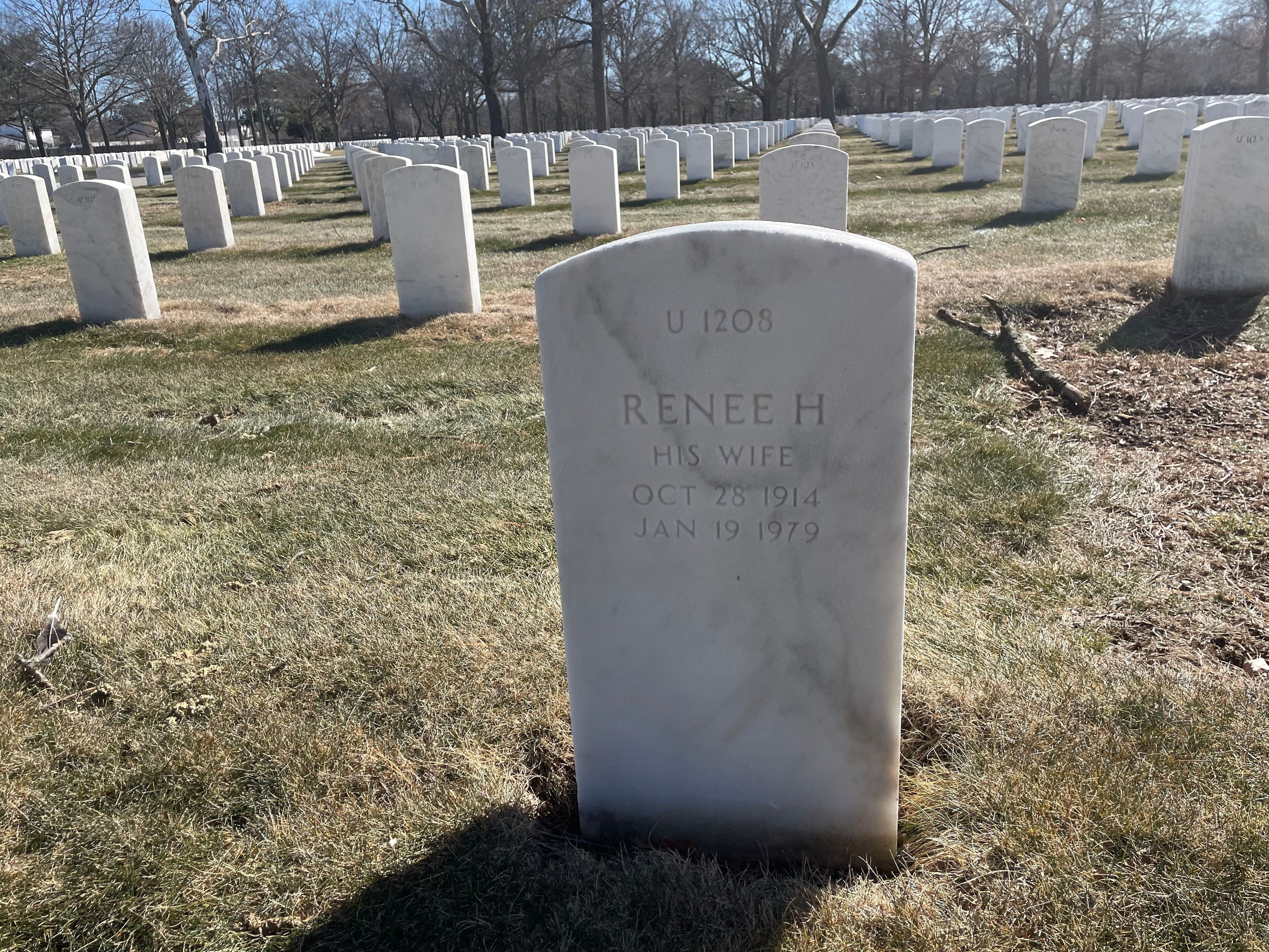 Renee H Georgette-O'Hare--GRAVESTONE