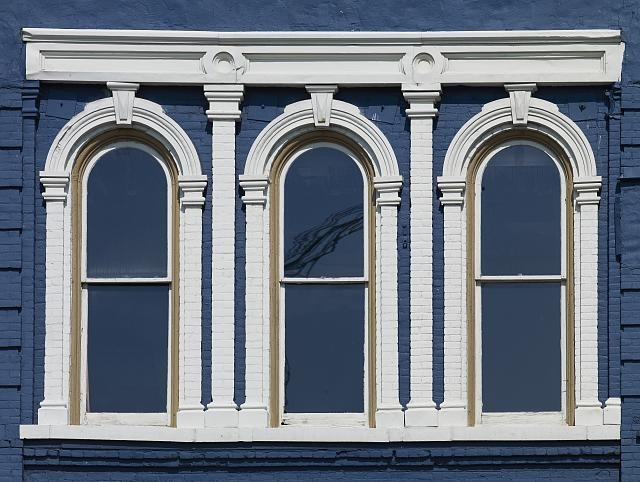 Historic window detail, Port Huron, Michigan