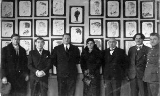 Caricatures of Mayors of Birzai