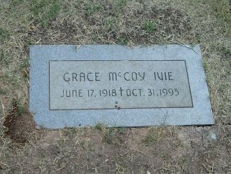 Gravesite of Grace Ivie